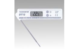 Szybki termometr elektroniczny DT-12 ze świadectwem wzorcowania PCA/bez świadectwa wzorcowania