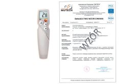 Elektroniczny termometr spożywczy testo 105 zestaw ze świadectwem wzorcowania PCA /bez świadectwa wzorcowania